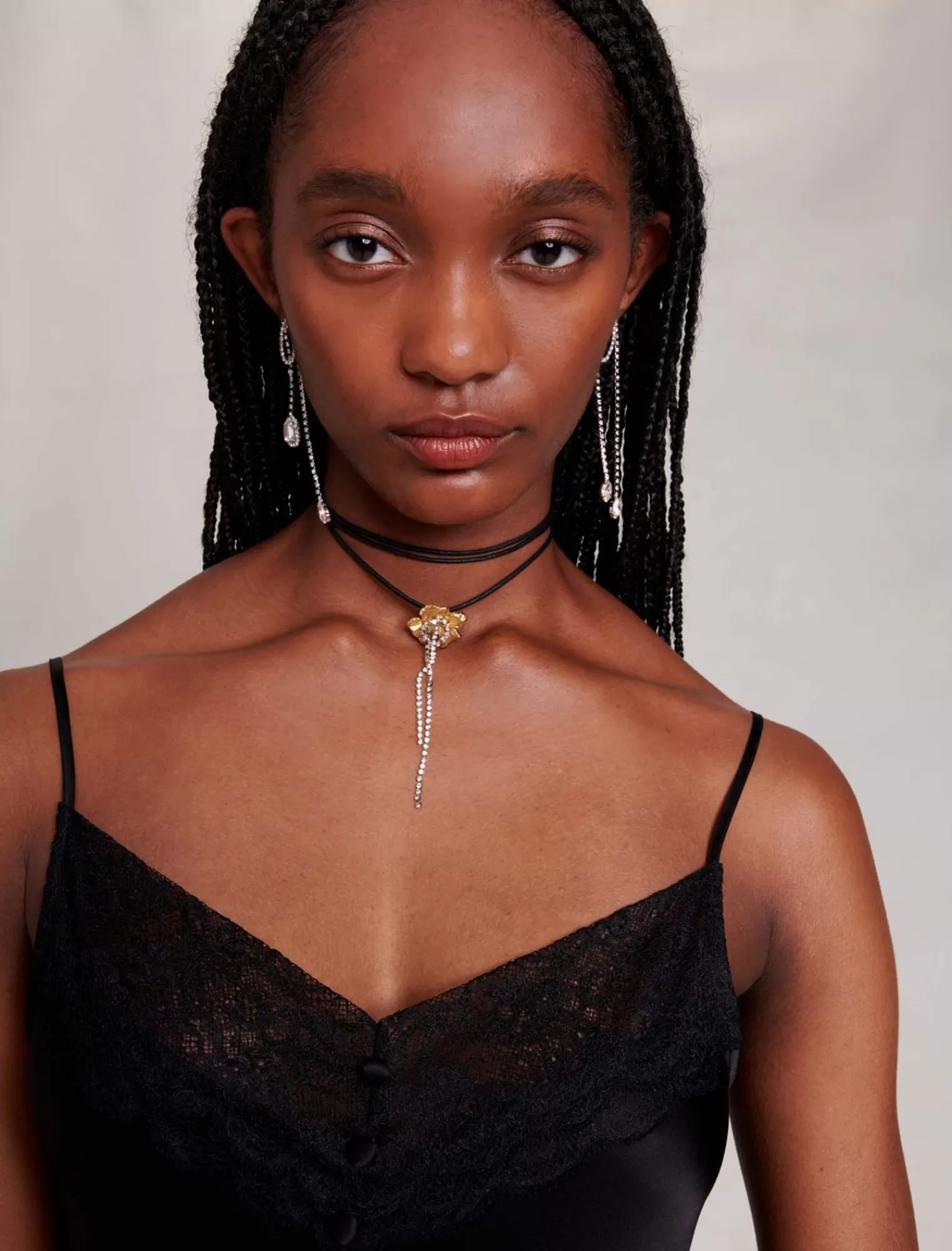 Women Maje Camisole Top In Silk