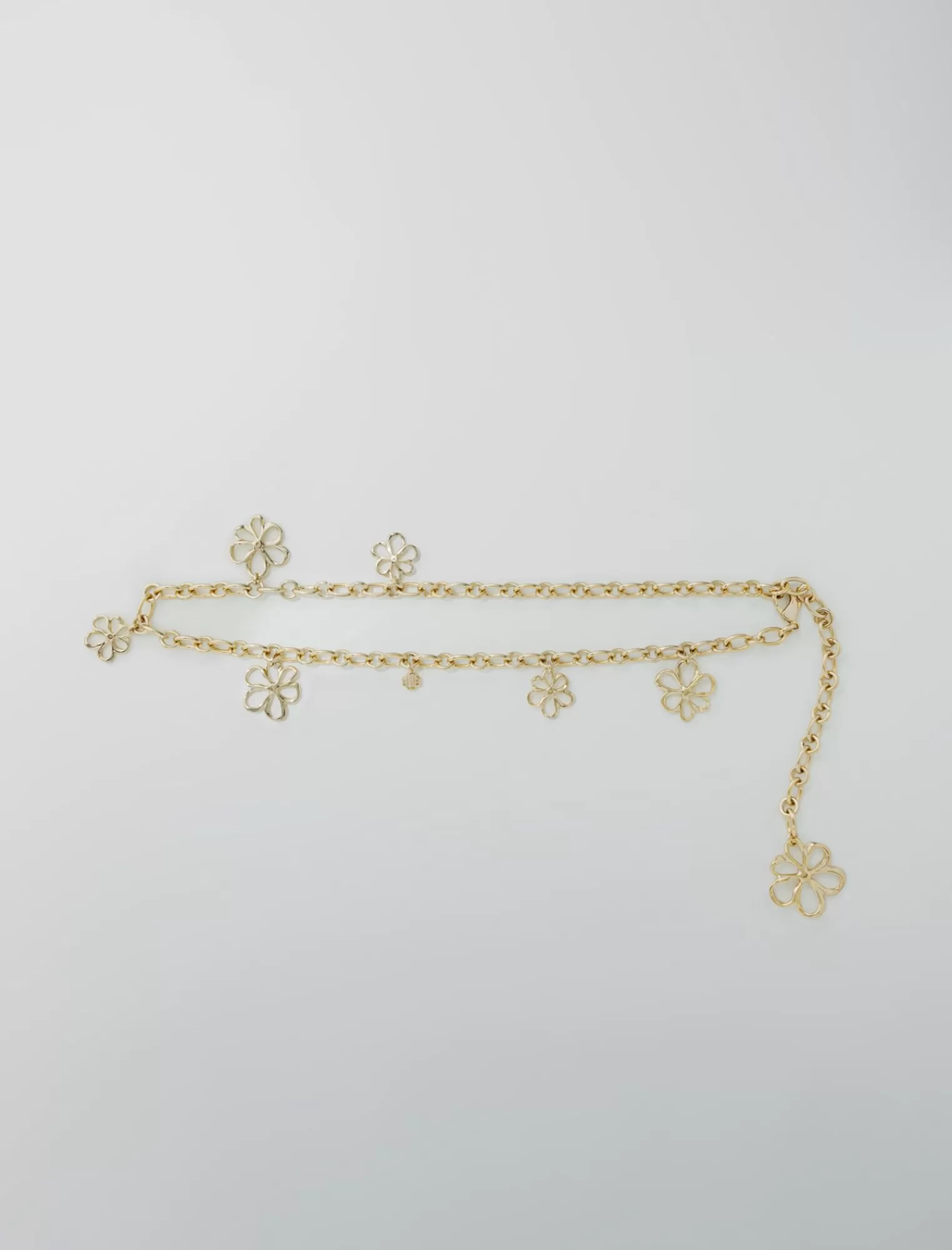 Women Maje Chain Belt With Flowers