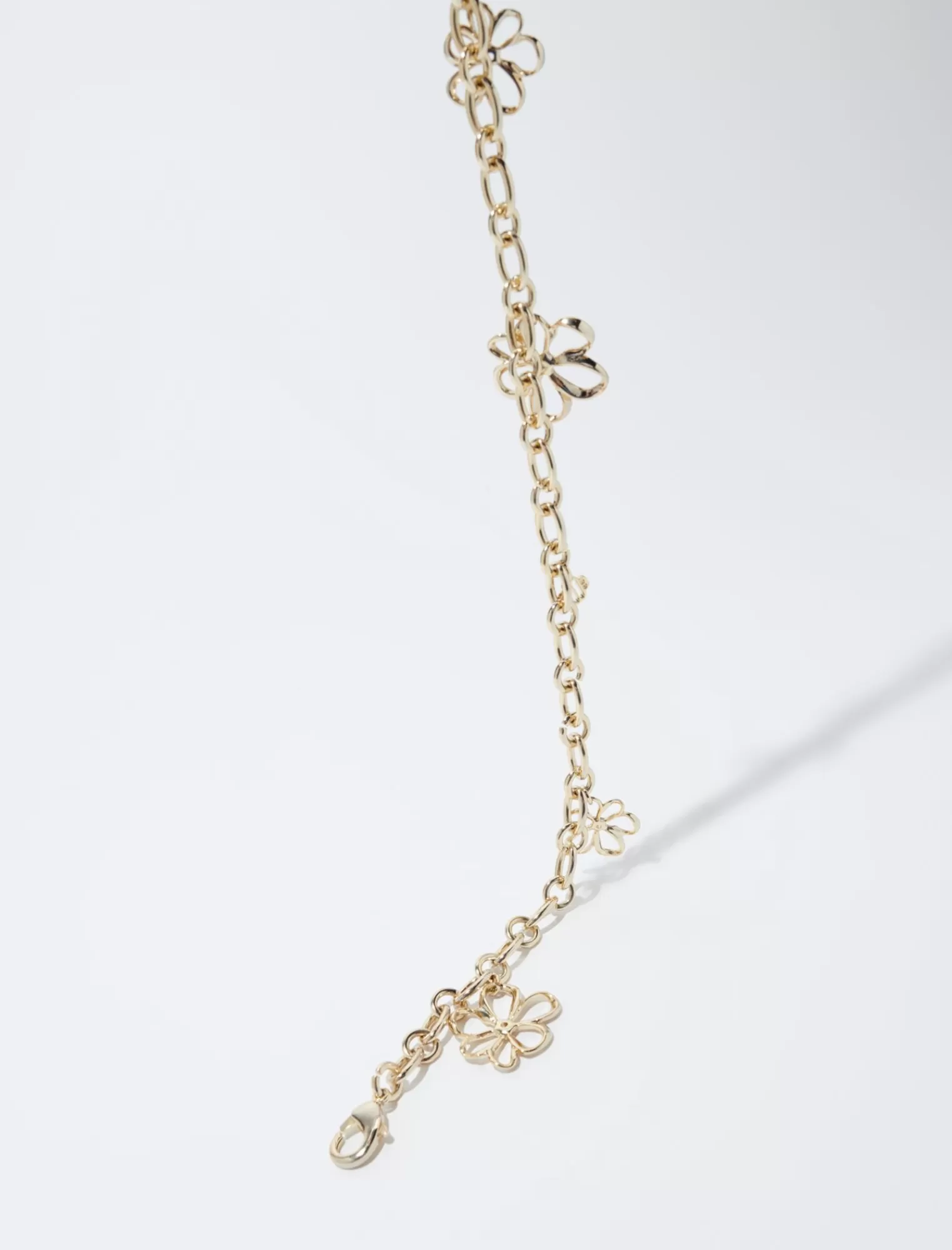Women Maje Chain Belt With Flowers