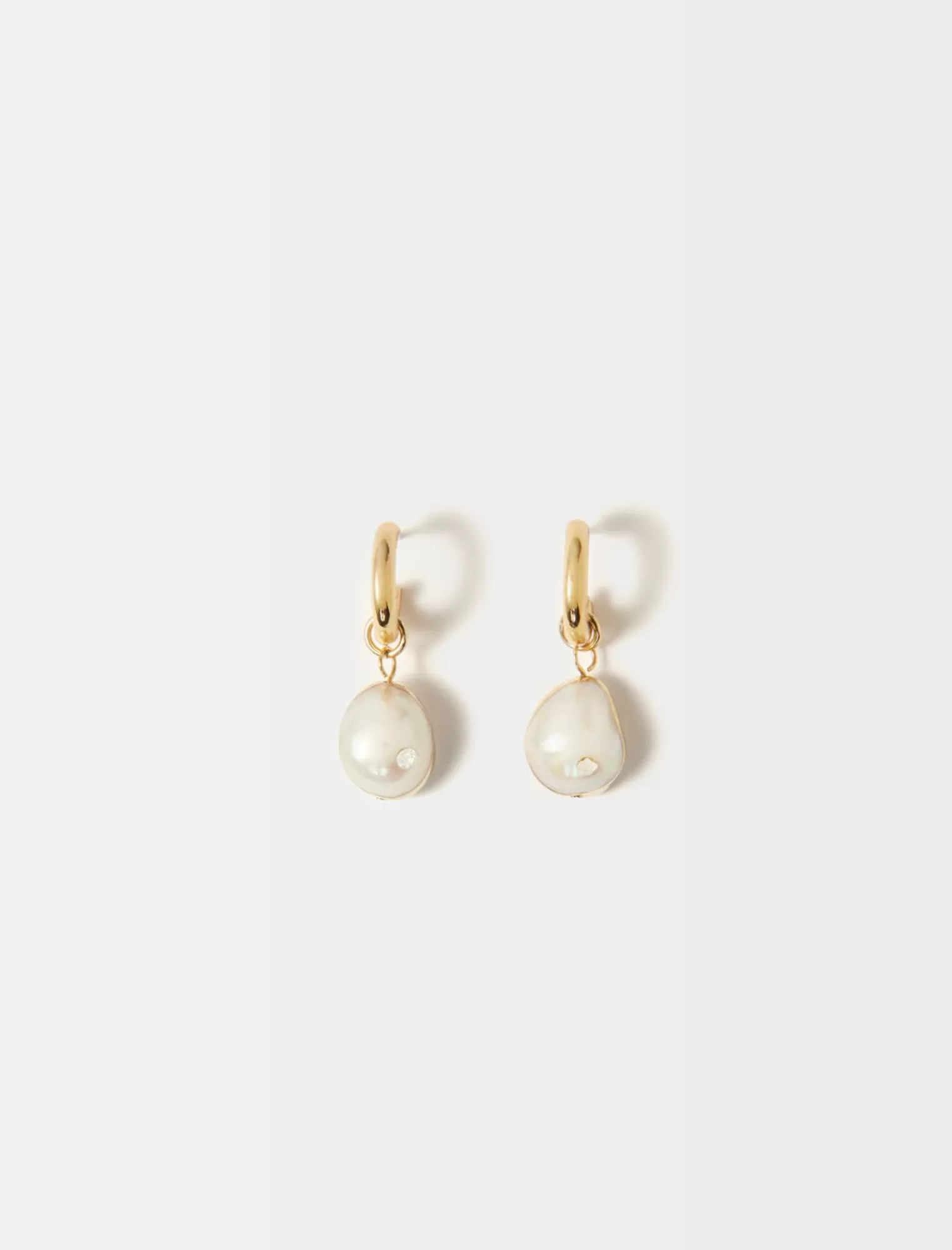 Women Maje Cultured Pearl Gold Earrings