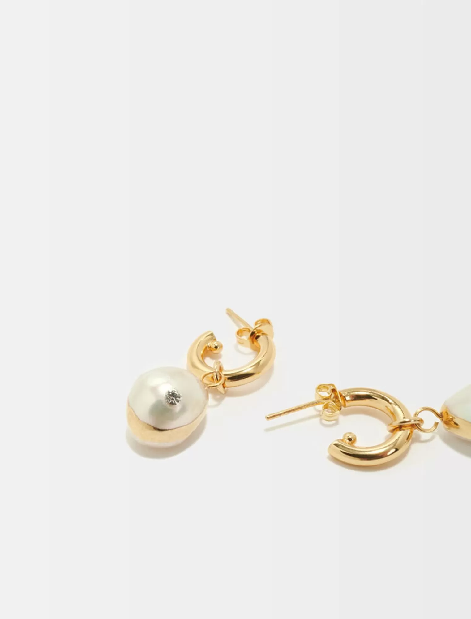 Women Maje Cultured Pearl Gold Earrings