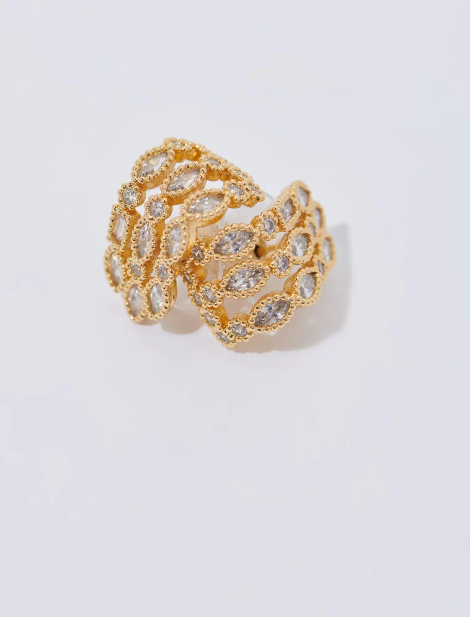 Women Maje Earrings With Rhinestone