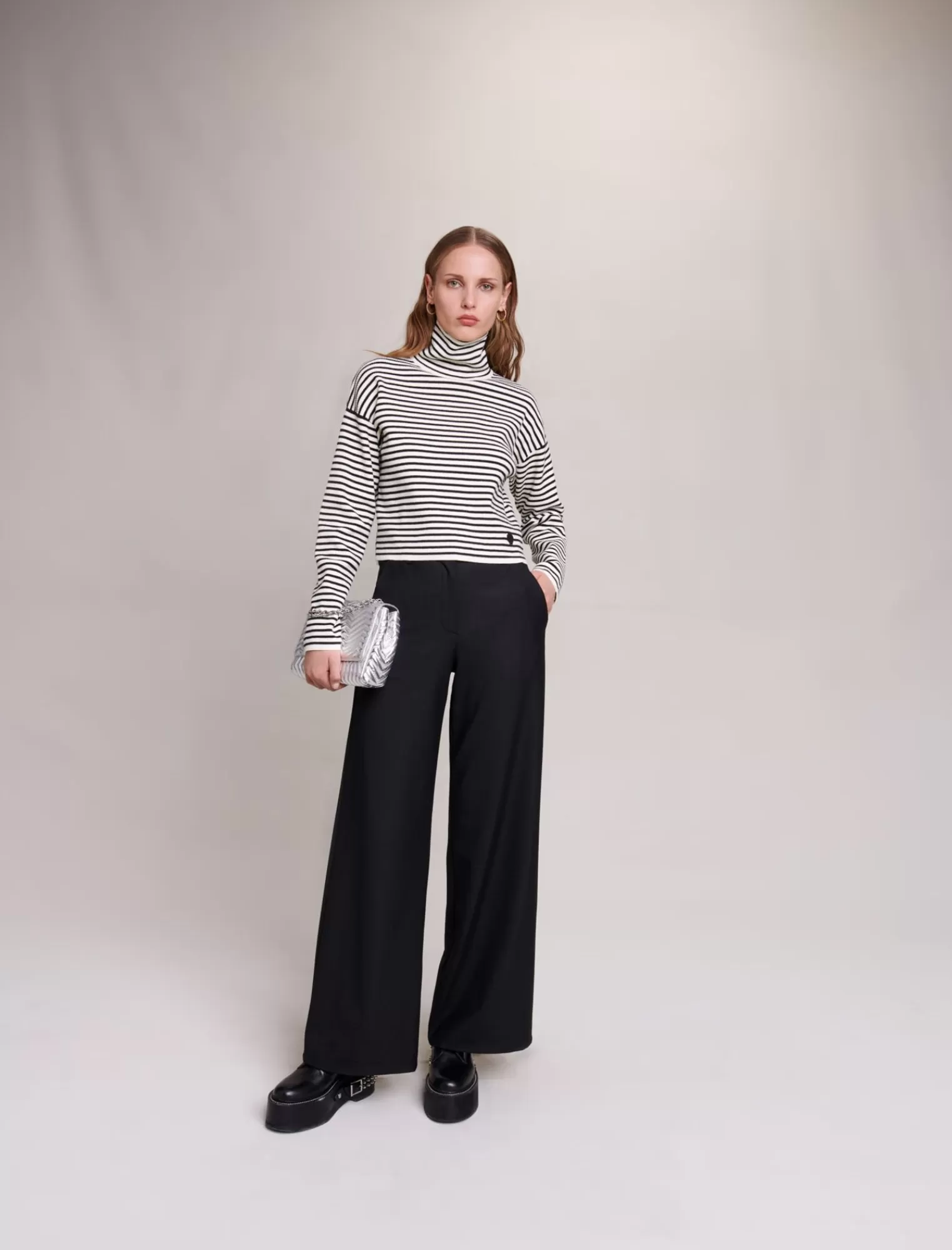 Women Maje Flared Trousers