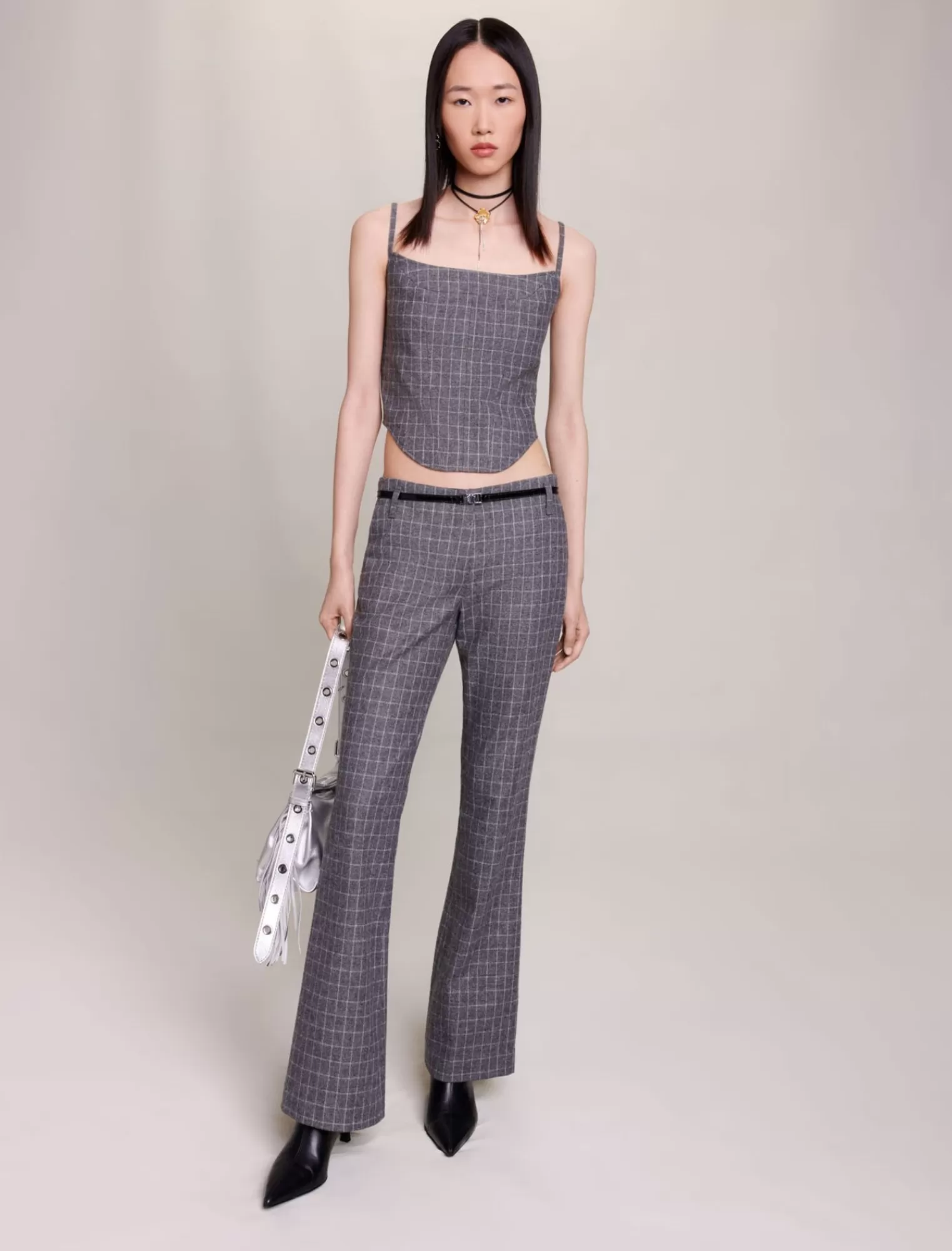 Women Maje Flared Trousers