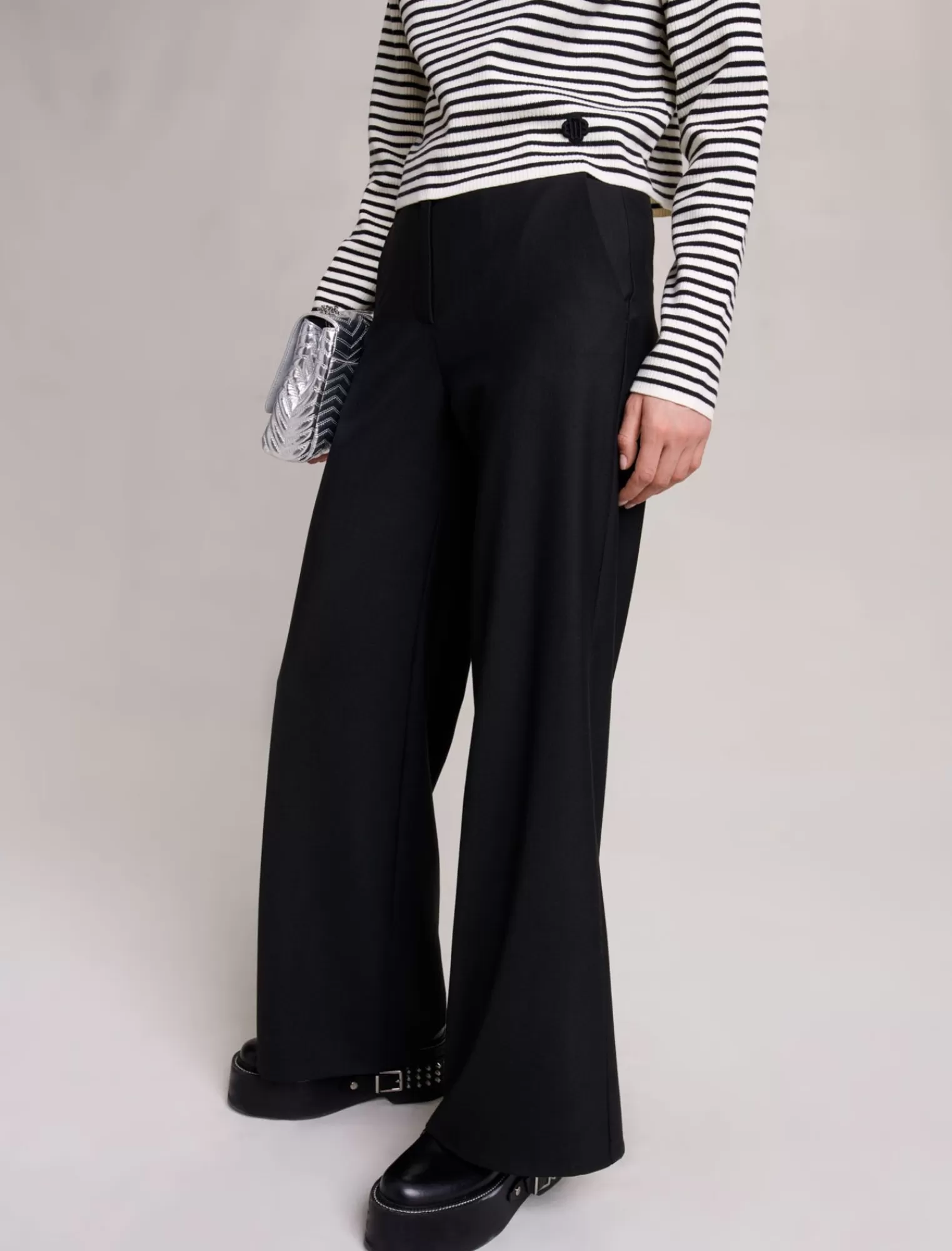 Women Maje Flared Trousers
