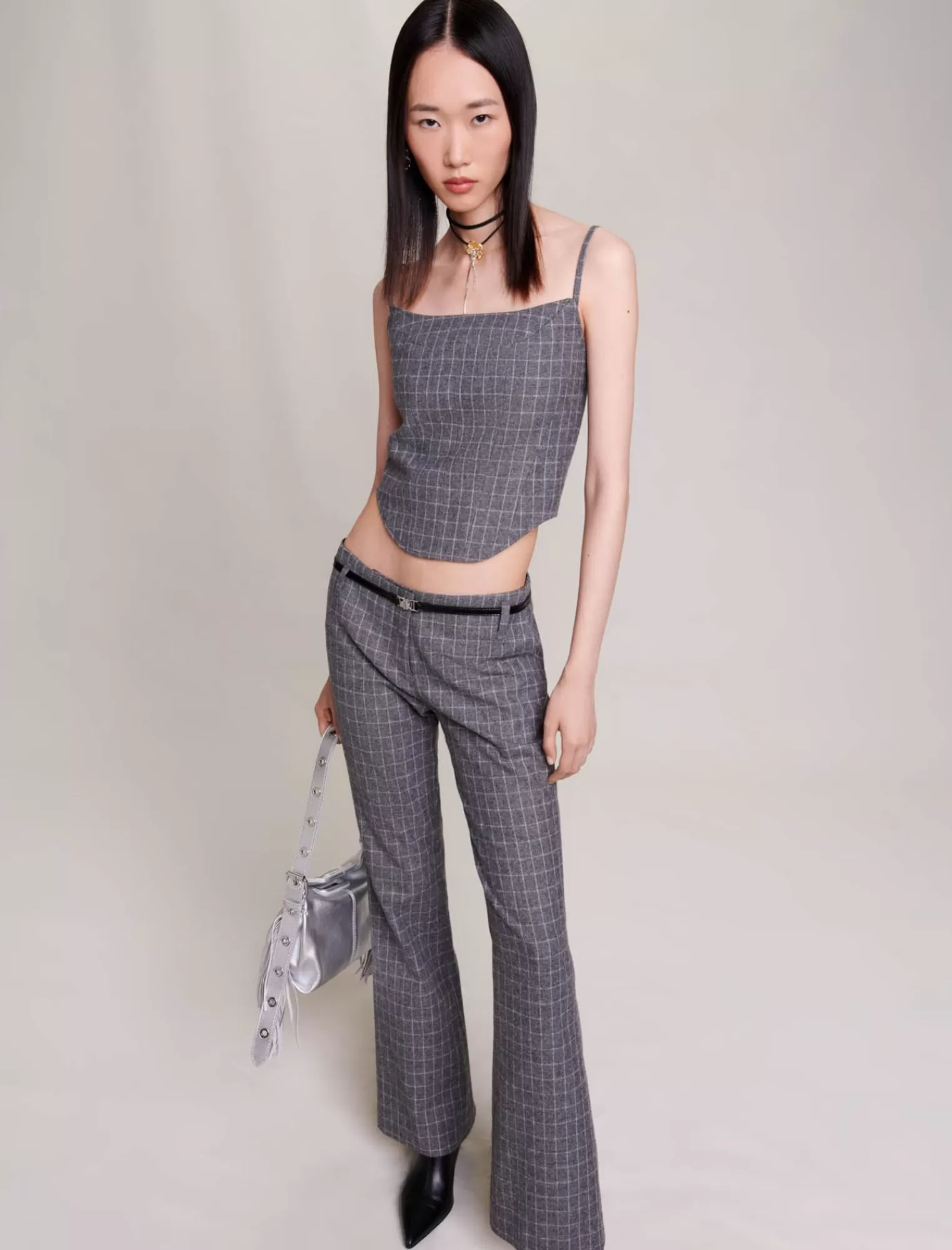 Women Maje Flared Trousers