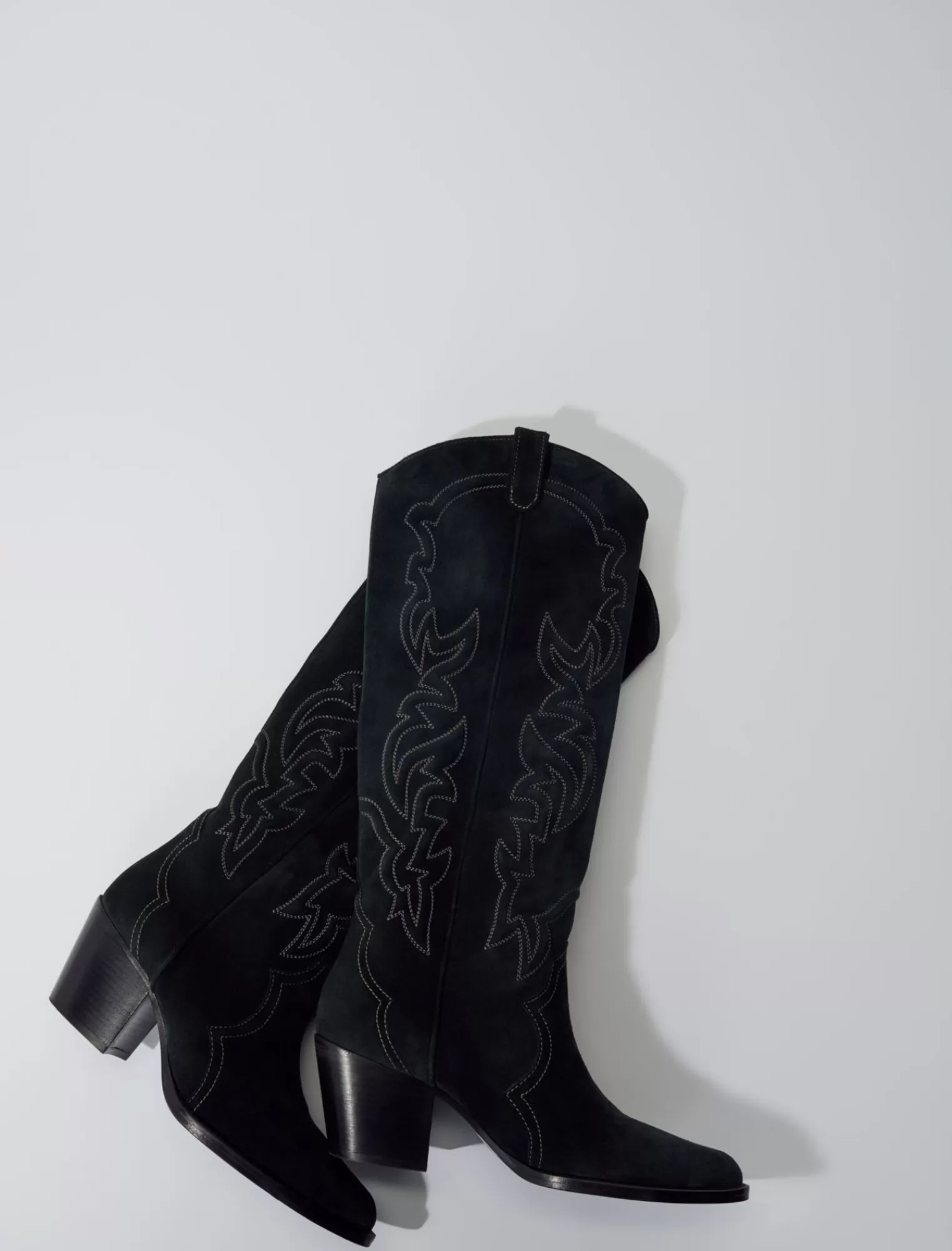 Women Maje High Cowboy Boots