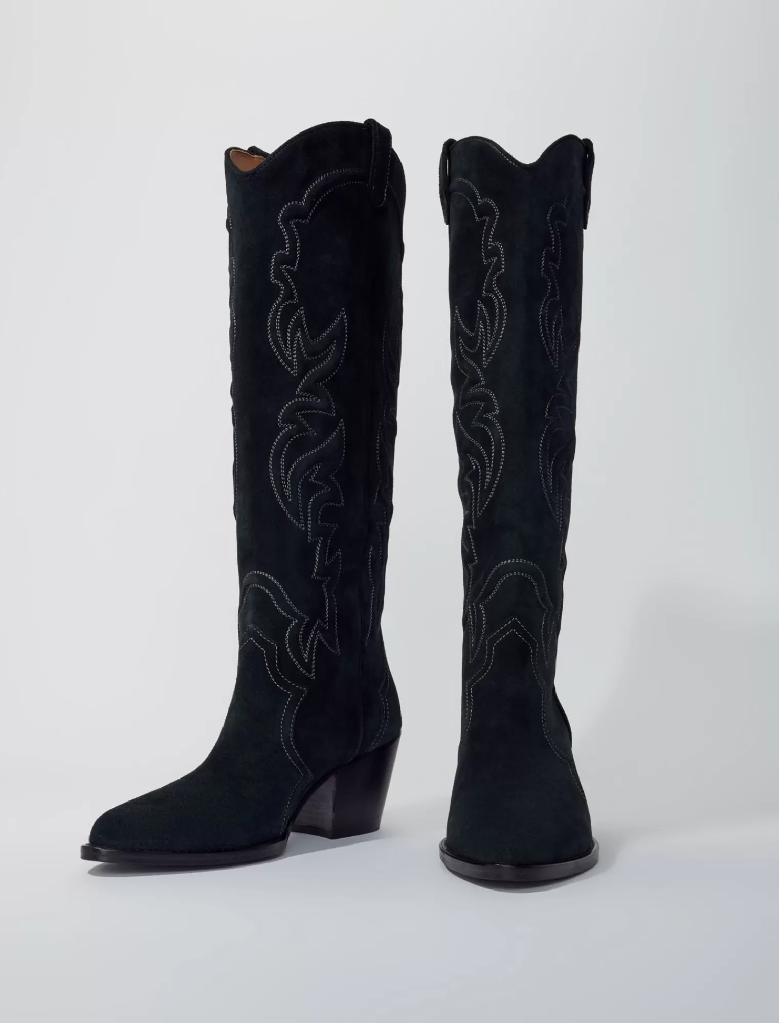 Women Maje High Cowboy Boots