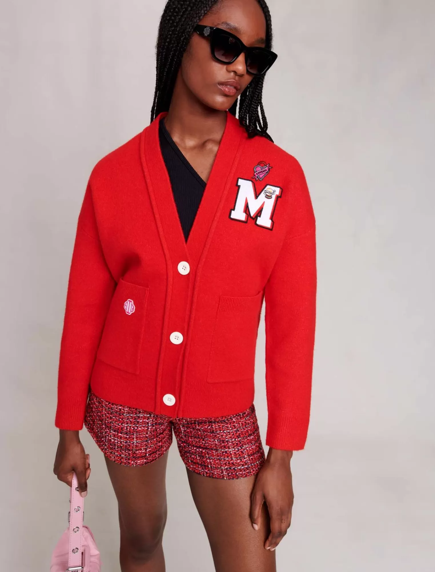 Women Maje Knit Cardigan