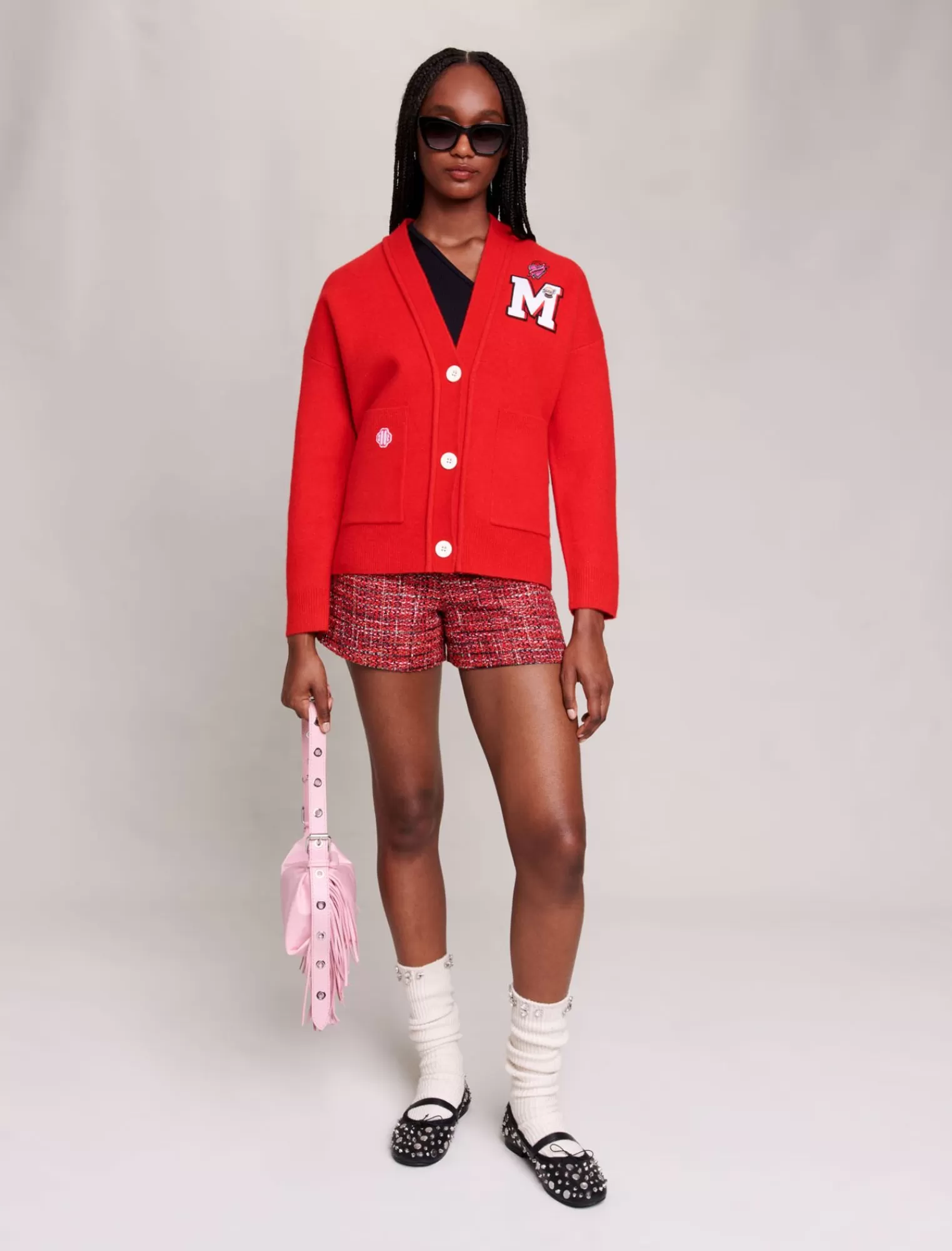 Women Maje Knit Cardigan