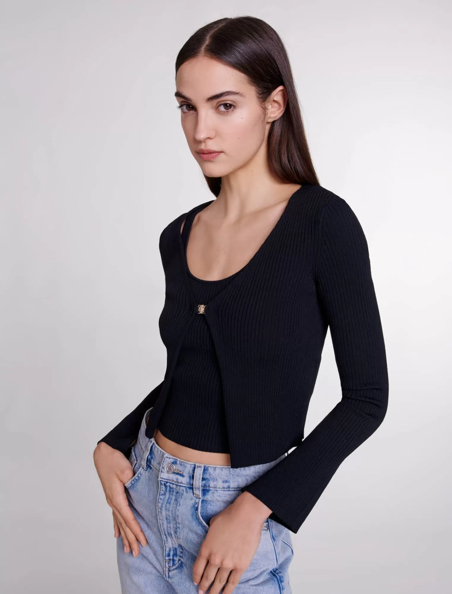 Women Maje Knit Twin Set
