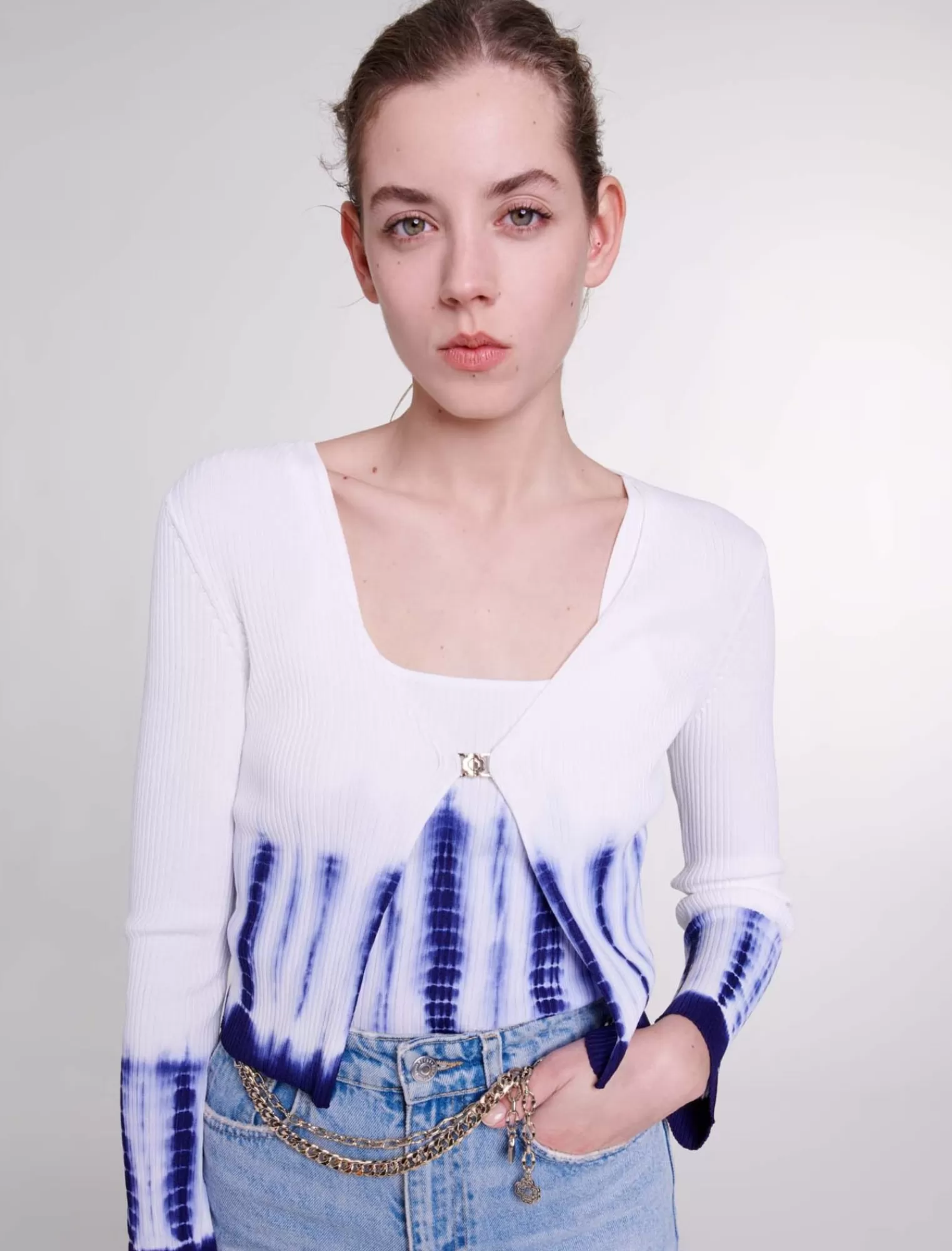 Women Maje Knit Twin Set