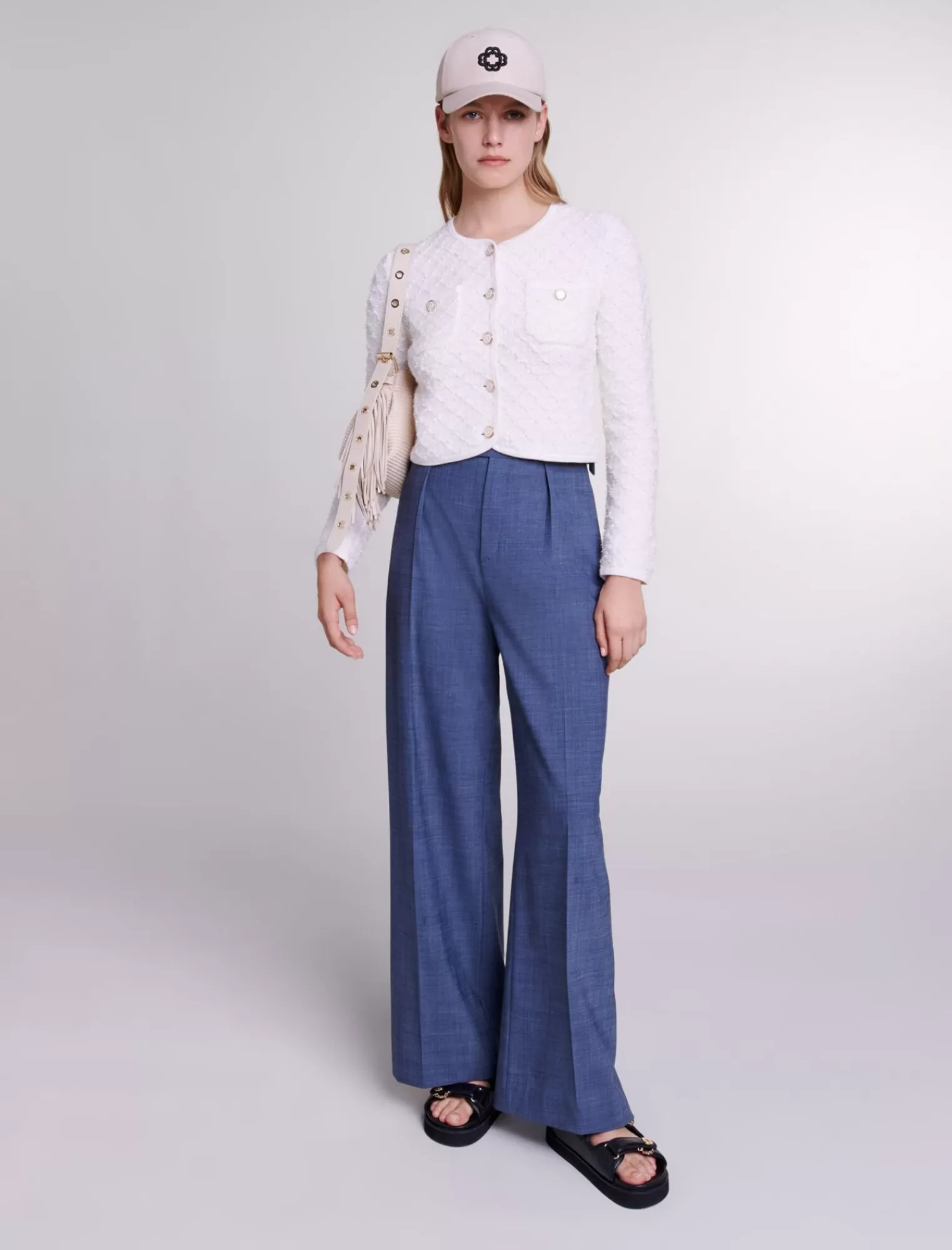 Women Maje Knitted Cardigan
