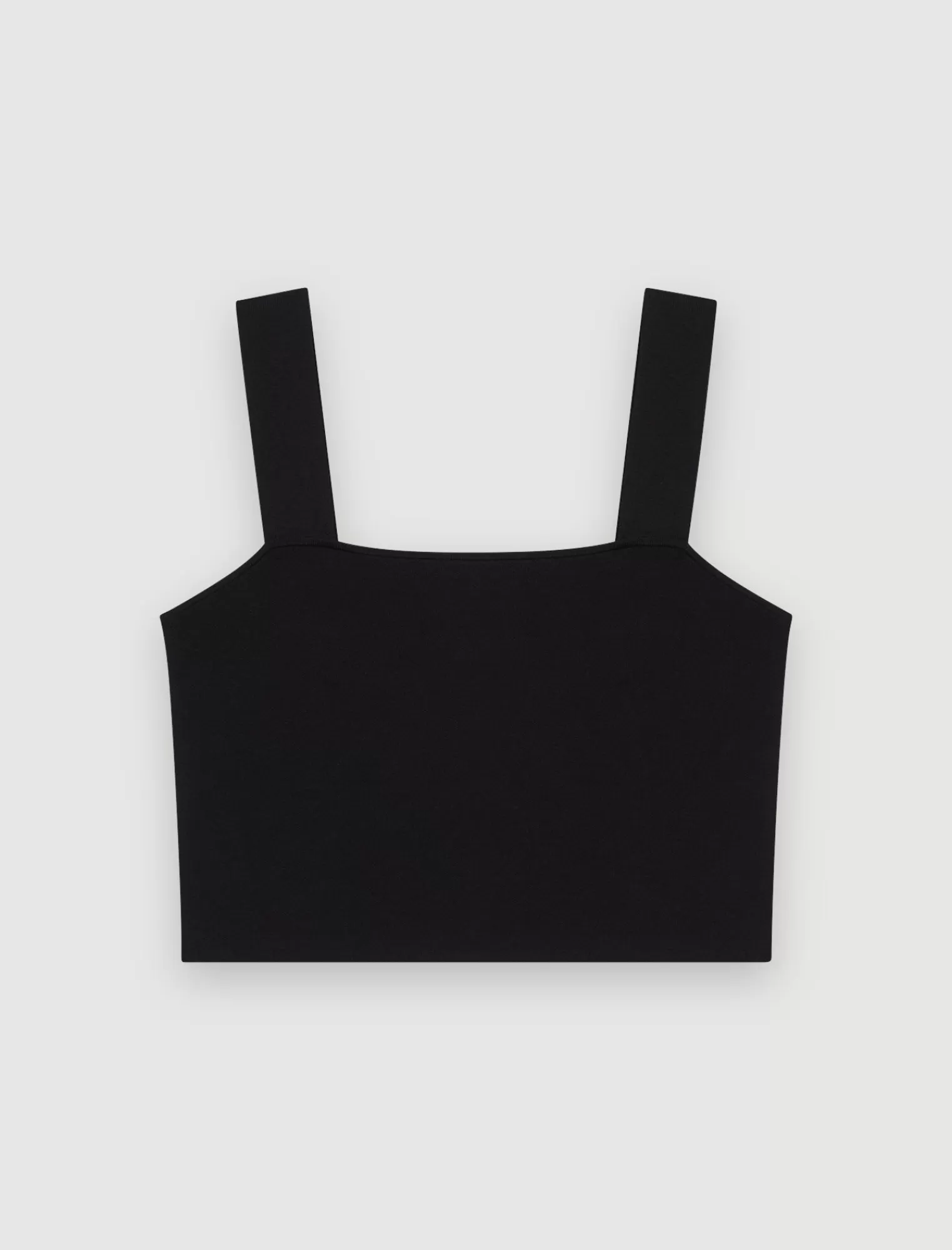Women Maje Knitted Crop Top