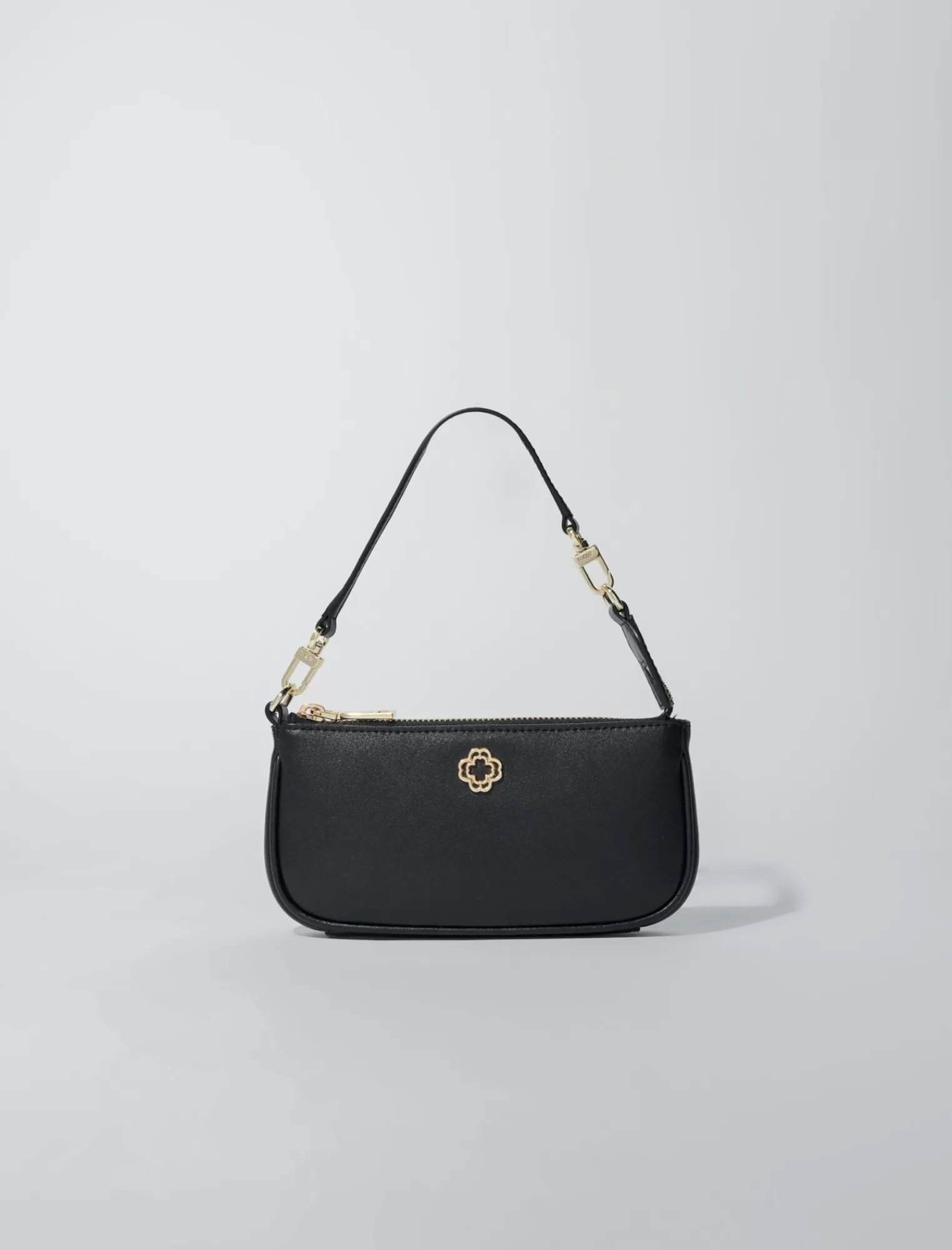Women Maje Leather Clutch Bag