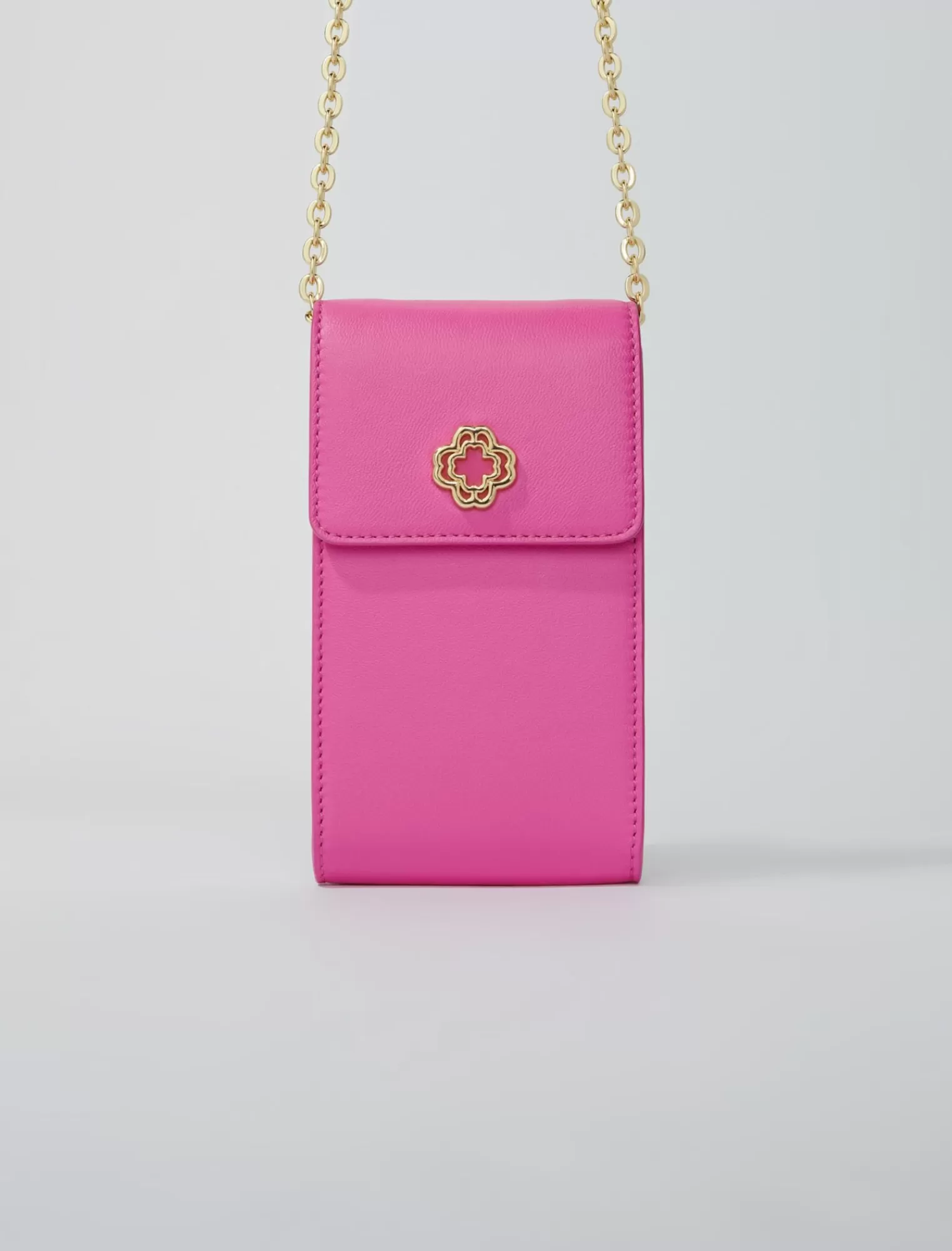 Women Maje Leather Phone Pouch