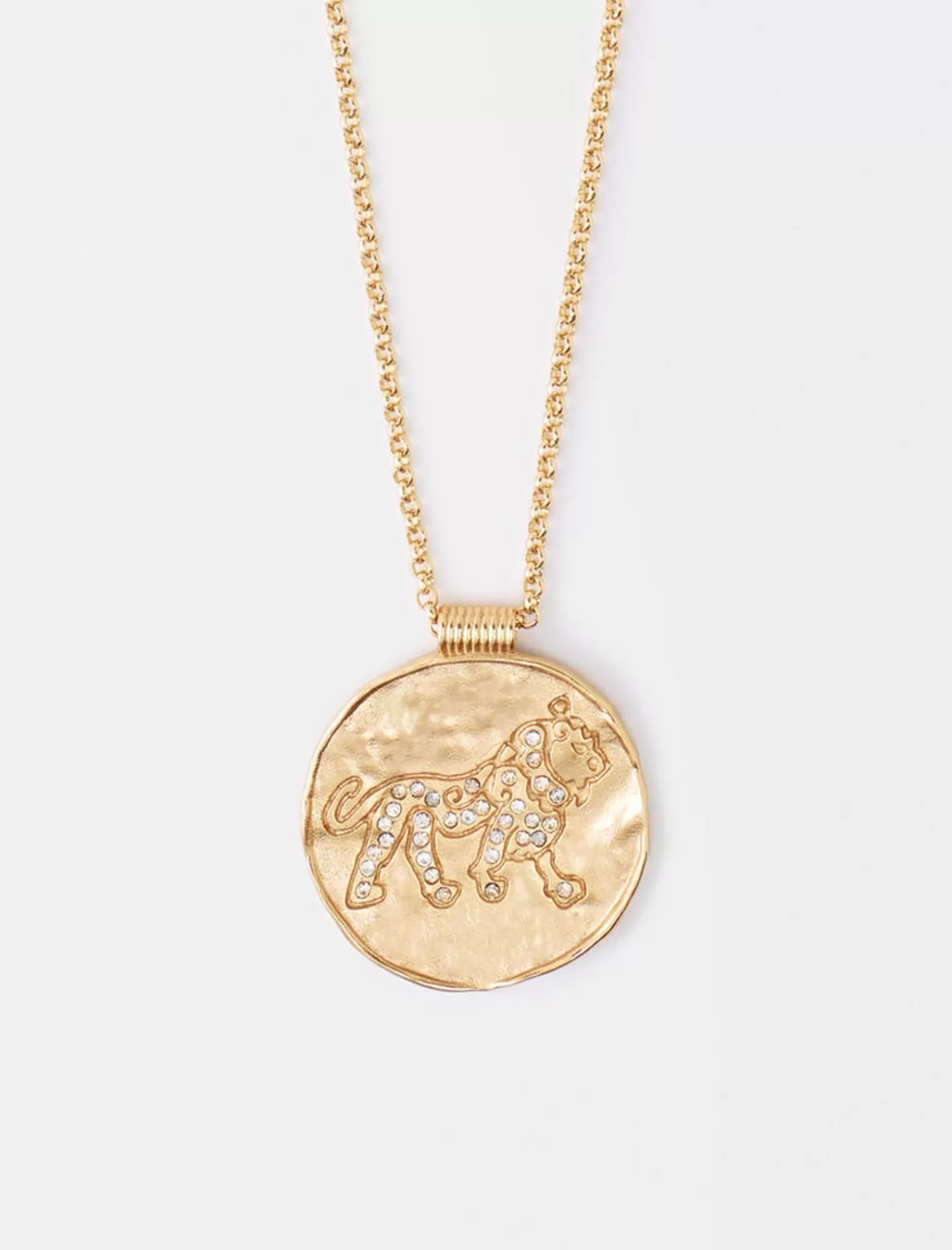 Women Maje Lion Zodiac Medal