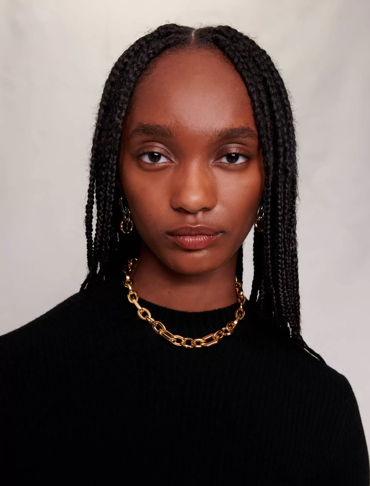 Women Maje Ribbed Sweater