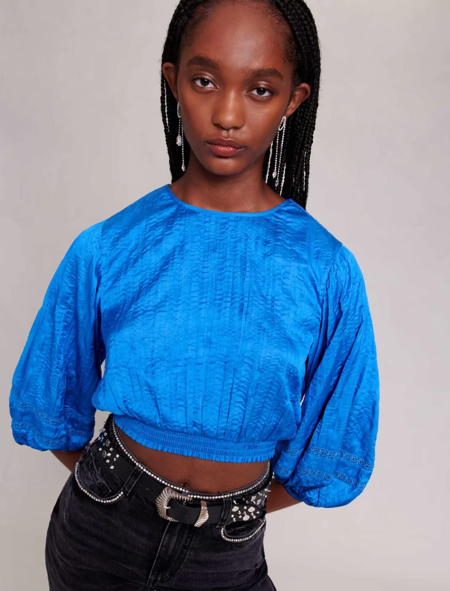Women Maje Satin Top