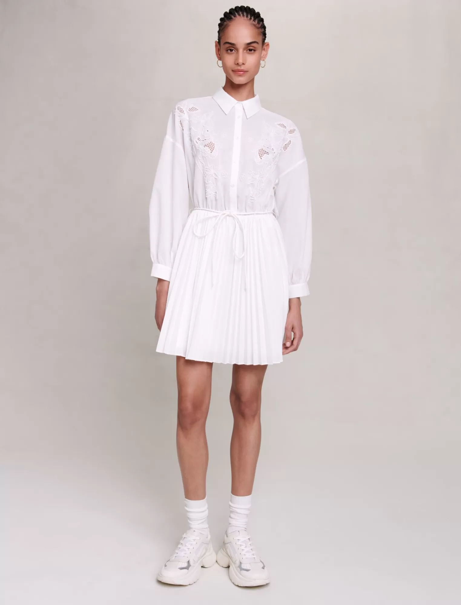 Women Maje Short Shirt Dress