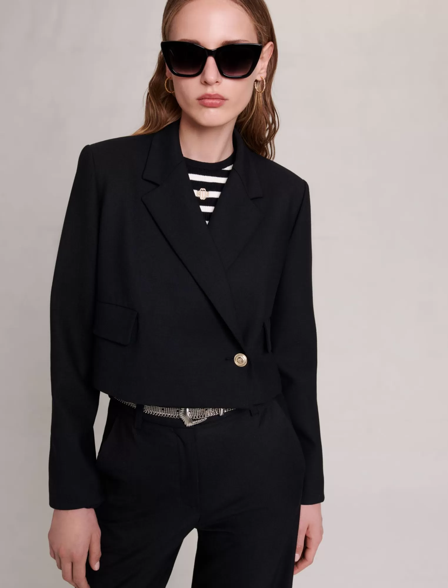 Women Maje Short Straight Fit Jacket