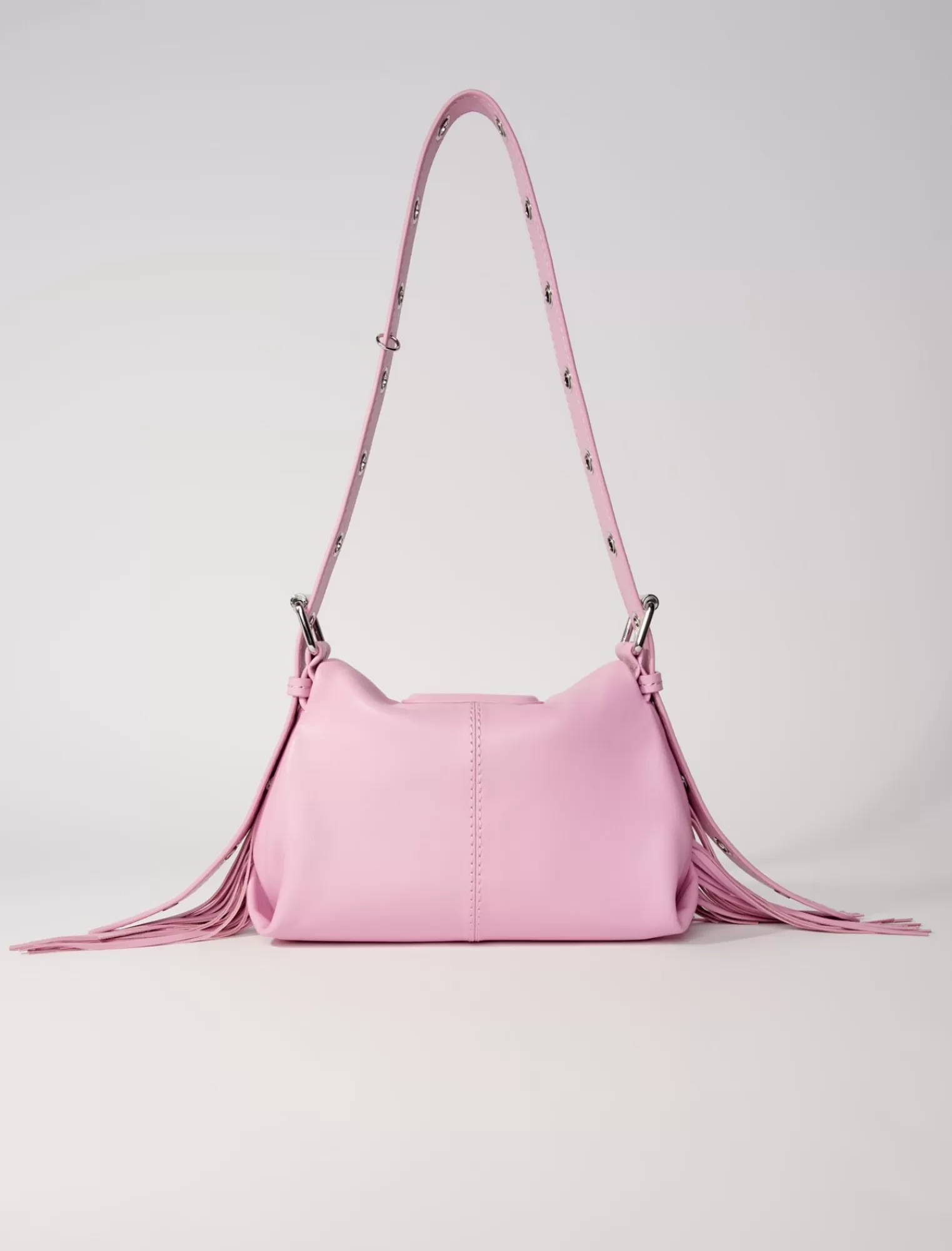 Women Maje Smooth Leather Mini Miss M Bag
