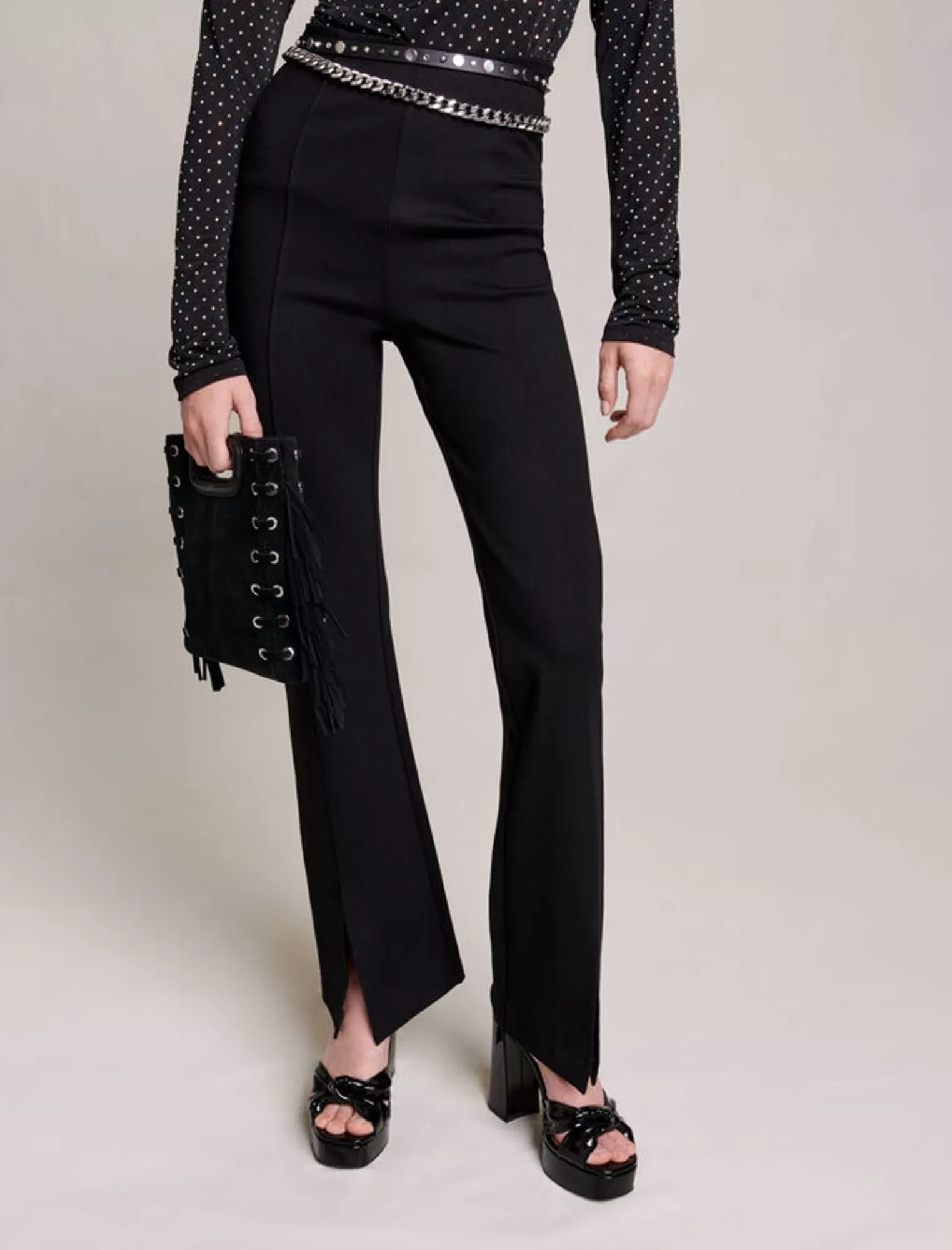 Women Maje Split Pants