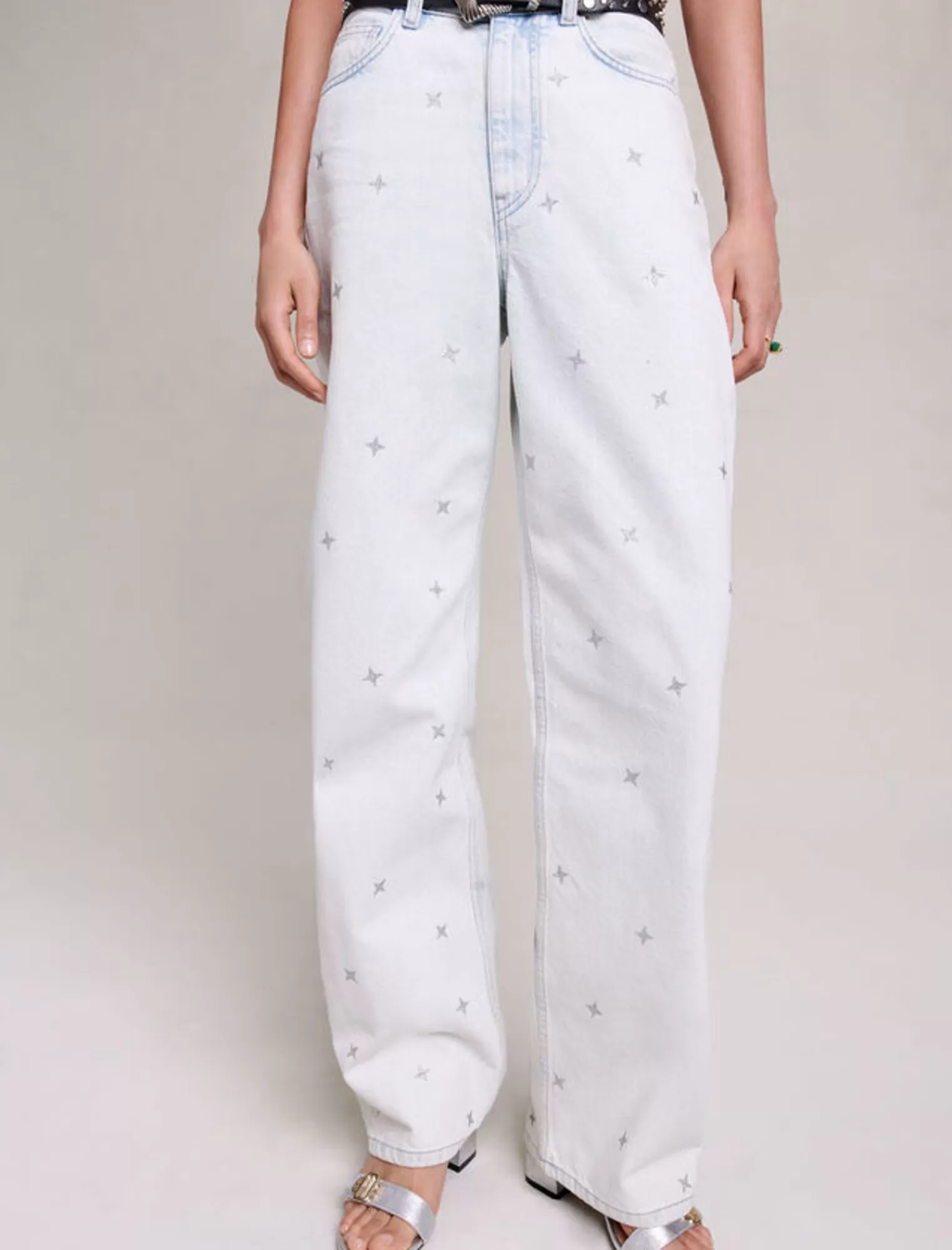 Women Maje Studded Belt