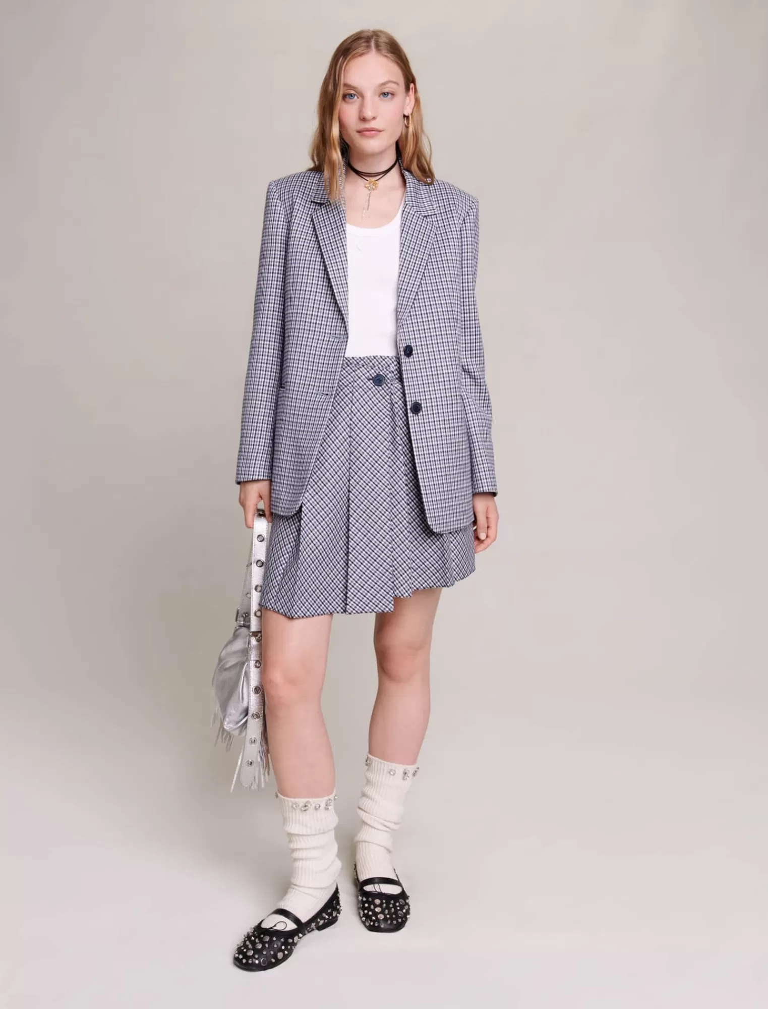 Women Maje Tailored Blazer Jacket