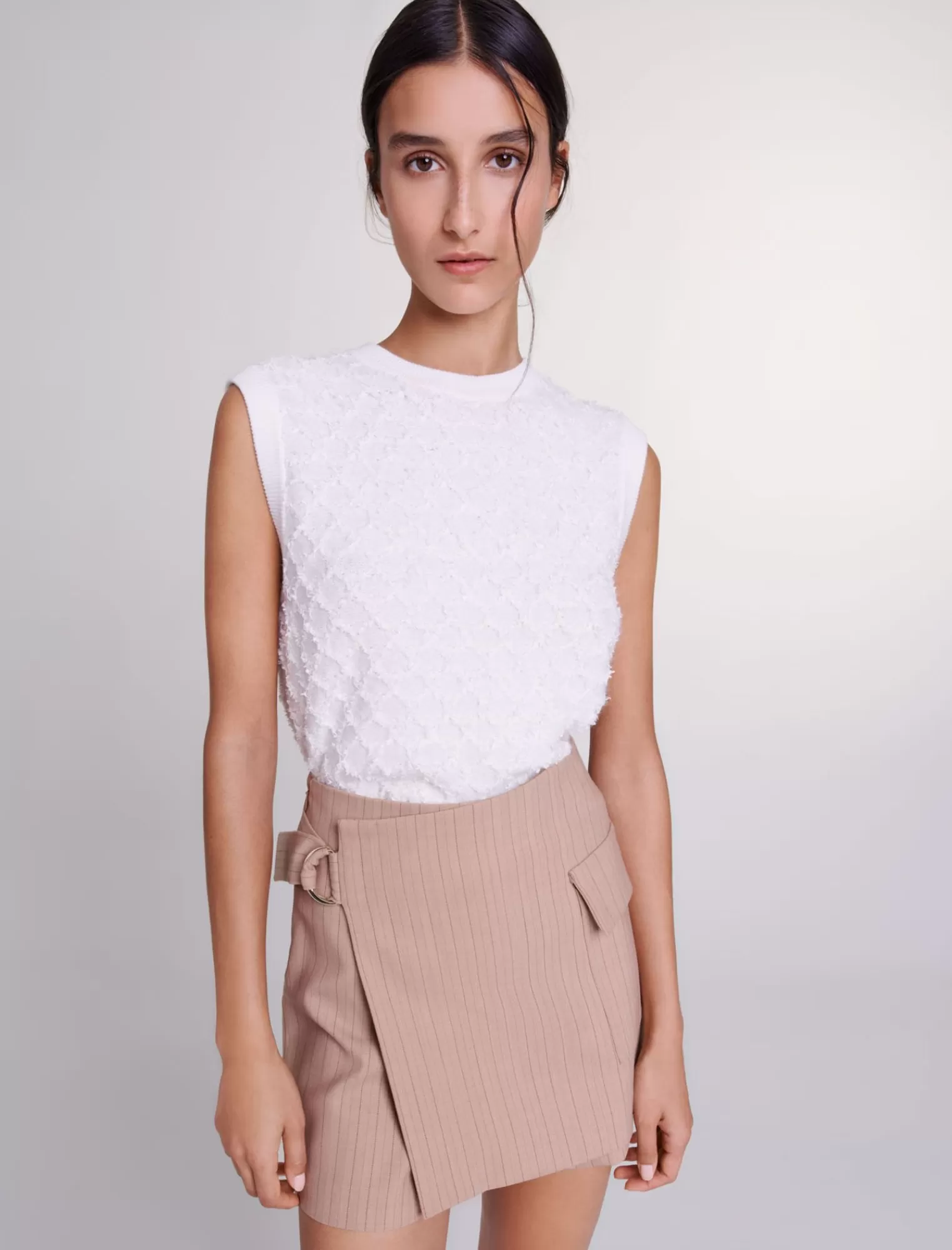Women Maje Wrap Style Shorts